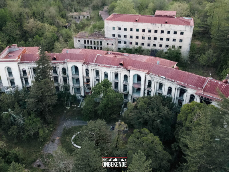 Verlaten Sanatorium Medea in Georgië