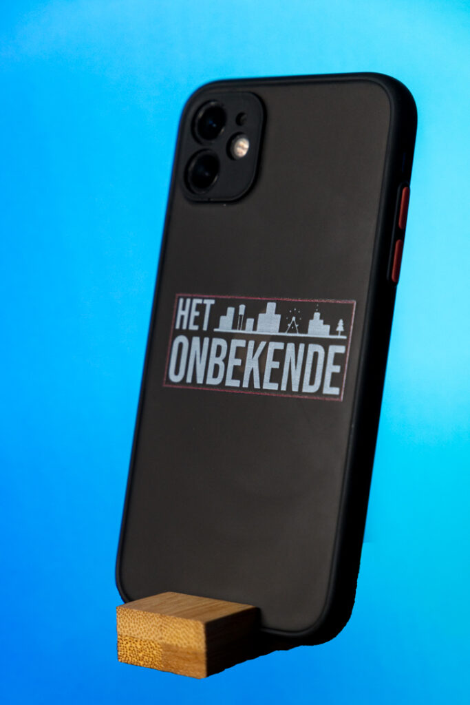 Telefoonhoesje Het Onbekende – achterkant